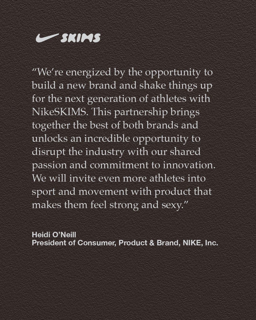 NikeSKIMS — новый бренд одежды для женских тренировок