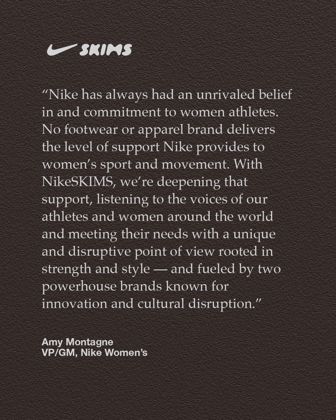 NikeSKIMS — новый бренд одежды для женских тренировок